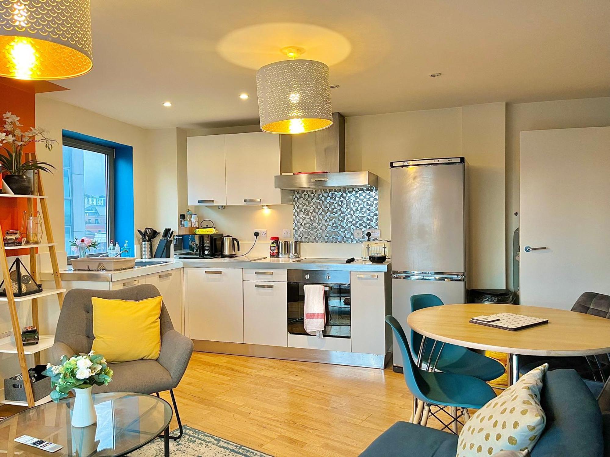 Skyview By Noknokstay - Centre With Parking - Group, Family, Business * Sheffield