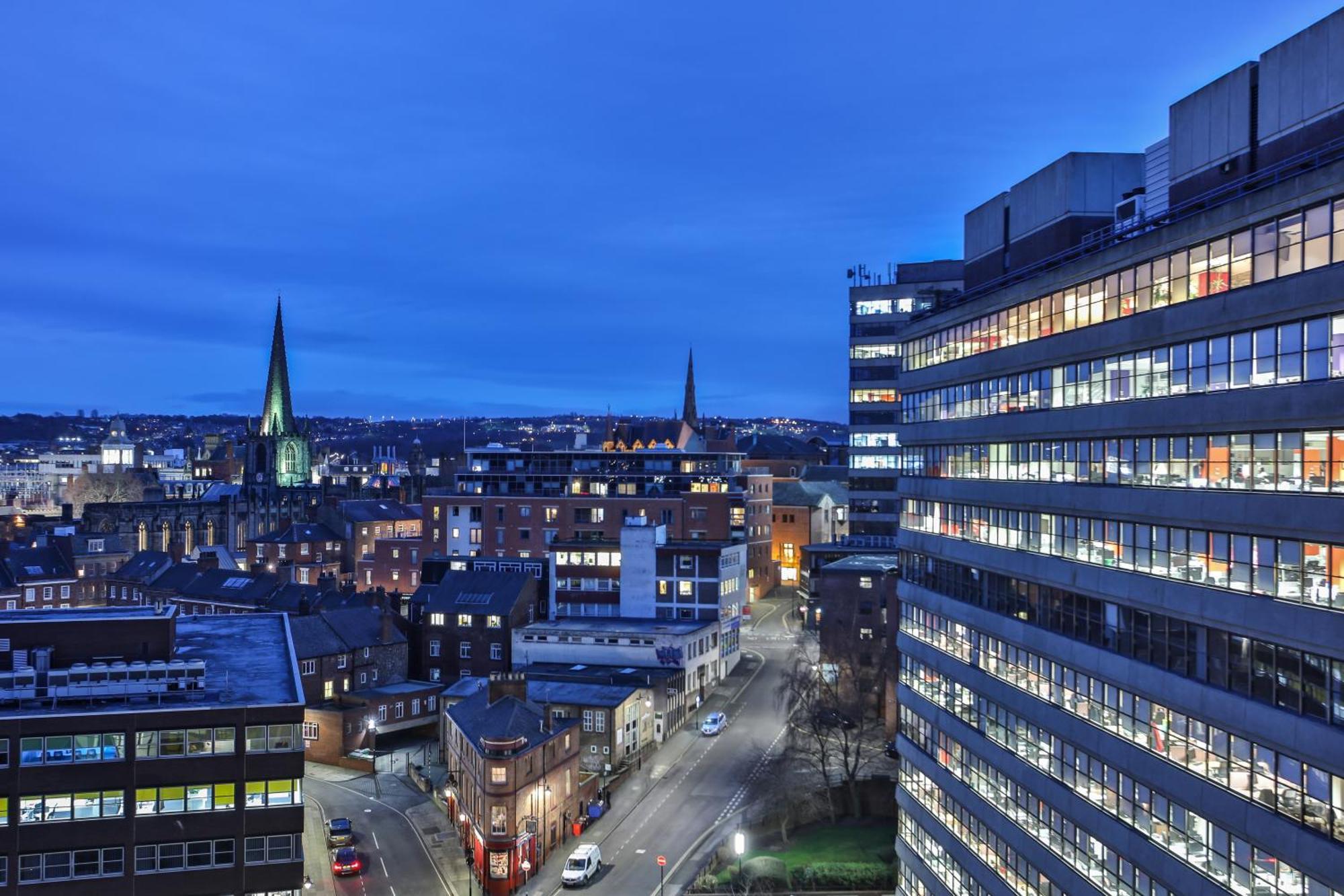 Apartment Skyview By Noknokstay - Centre With Parking - Group, Family, Business Sheffield